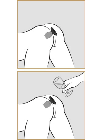 open wide tunnel plug